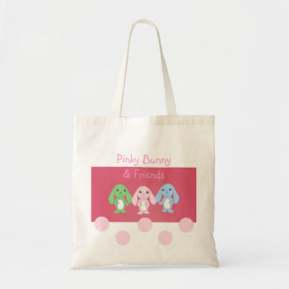 Sac rosâtre 1 de lapin et d'amis