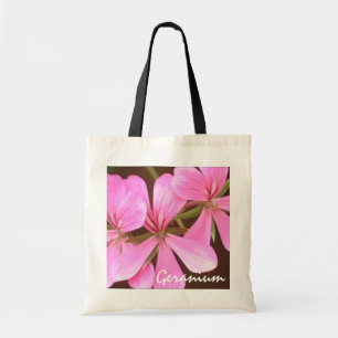 Sac rose de budget de géranium