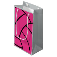 Sac rose de cadeau de volleyball