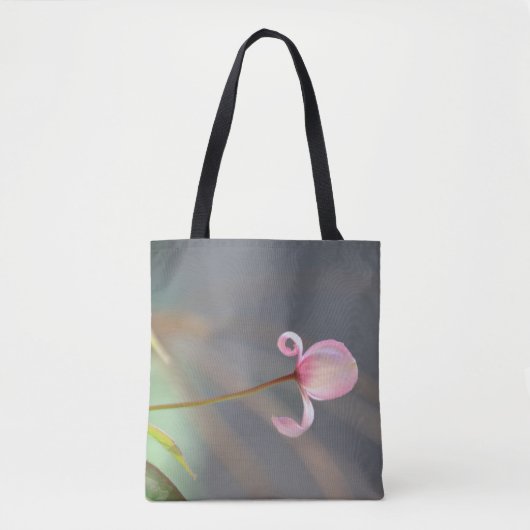 Sac rose de client de Fourre-tout de bourgeon (Devant)