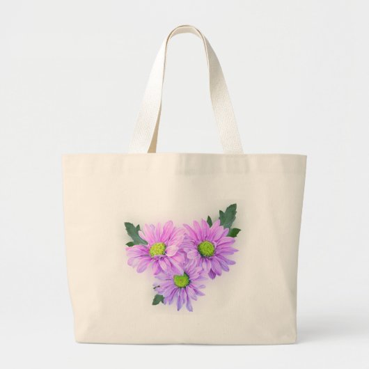 Sac rose de marguerites (Devant)