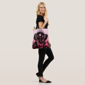 Sac rose/Fourre-tout d'Ombre Ganesh (Sur le modèle)