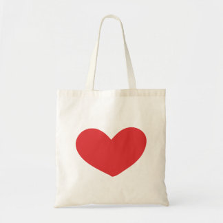 sac rouge de coeur