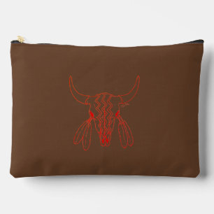 Sac rouge de danse de Buffalo marron accessoire sa