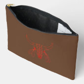 Sac rouge de danse de Buffalo marron accessoire sa (Ouvrir)