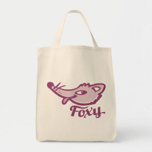 Sac rusé de graphique de rose de renard