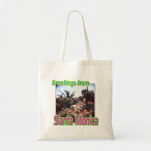 Sac "Salut de Père Noël Monica Garden" (Devant)