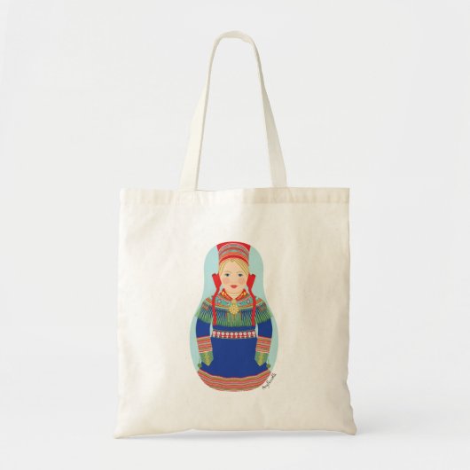 Sac Sami (cheveux blonds) Matryoshka (Devant)