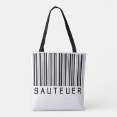 Sac "SAUTEUR" Code barre noir (Dos)