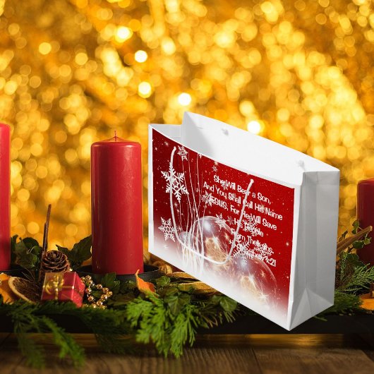 Sac Scripture Naissance de Jésus