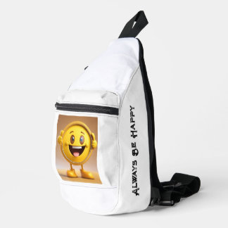 Sac souriant caractère pièce