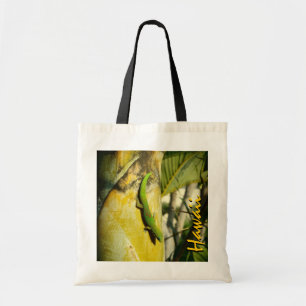 Sac souvenir réutilisable de gecko Hawaii