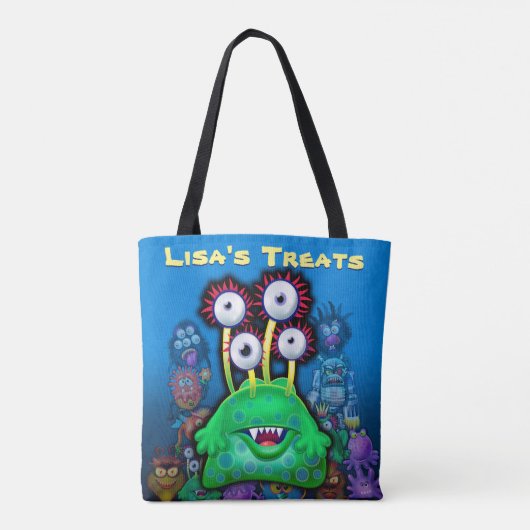 Sac spécial Halloween Trick-ou-traiter (Dos)