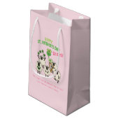 Sac St Patrick jour de brebis irlandaises rose et (Dos Angle)