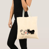 Sac Standoff de mignons poneys en caricature (Devant (produit))