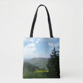 Sac Tannenbaum Mountain Scene Noël (Devant)