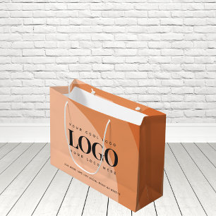 Sac Terracotta Orange Brûlé Ajoutez le logo de vot