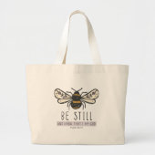 sac tote abeille bourdonneuse d'écriture (Devant)