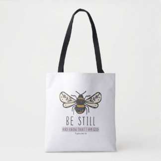 sac tote abeille bourdonneuse d'écriture