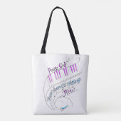 Sac Tote de musique de louange (Dos)