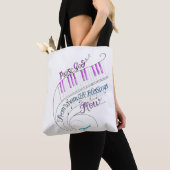 Sac Tote de musique de louange (De près)