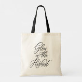 Sac Tote de Noël Religieux Gloire dans les Hauteur (Dos)