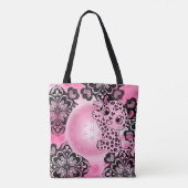 Sac Tote Fleur de Vie Léopard Rose (Dos)
