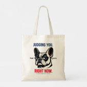 Sac Tote Fun Funye French Bulldog Side Eye - Sarca (Dos)