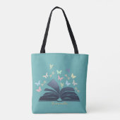 Sac Tote "La Lecture Apaise L'Âme" (Dos)