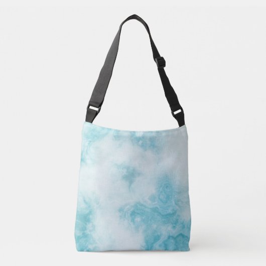 Sac tout-dessus imprimé en pierre de marbre, moyen (Devant)