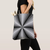 Sac tout-dessus noir illusion optique (De près)