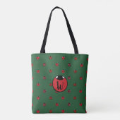 Sac tout-dessus Pois Ladybug (Dos)