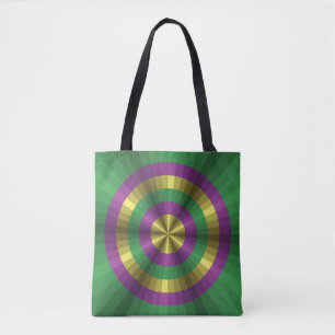 Sac tout-en-une impression Mardi Gras Illusion