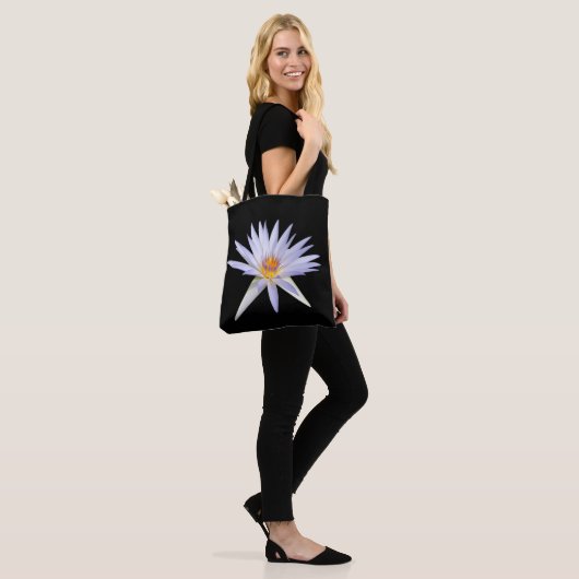 Sac tout imprimé de nénuphars (Sur le modèle)