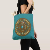 Sac Tout-Sur-Impression Mandala Pisces (De près)