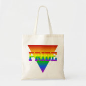 Sac Triangle Pride - choisir style et couleur (Devant)