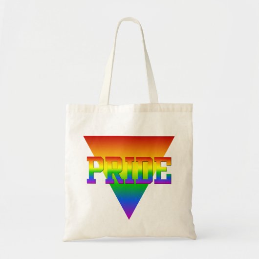 Sac Triangle Pride - choisir style et couleur (Devant)