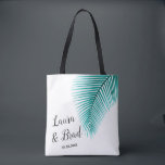 Sac tropical de cadeau de Fourre-tout d'accueil de<br><div class="desc">Remplissez ce sac fourre-tout tropical de festins aux visiteurs à votre mariage !</div>
