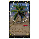 Sac tropical de cadeau de Noël (Dos)