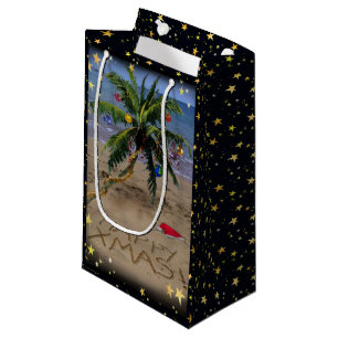 Sac tropical de cadeau de Noël
