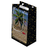 Sac tropical de cadeau de Noël (Dos Angle)