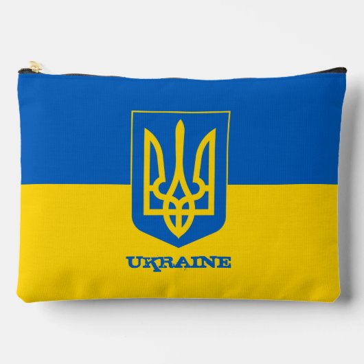 sac Ukraine, Tryzub, drapeau ukrainien (Recto)