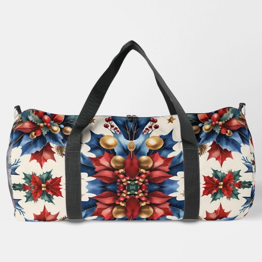 Sac unique grand Duffel de Noël (Verso)