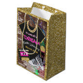sac urbain de cadeau de baby shower de hip hop des (Dos Angle)