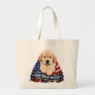 Sac USA 250e anniversaire Golden Retriever Grand c