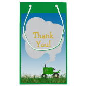 Sac vert de partie de tracteur (Dos)