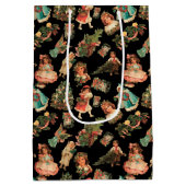 Sac victorien de cadeau de Noël (Dos)