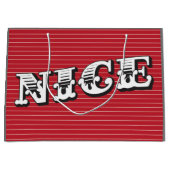 Sac vilain ou Nice de cadeau de Noël (Devant)