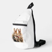 Sac vintage Bunny Sling (Coin droit)