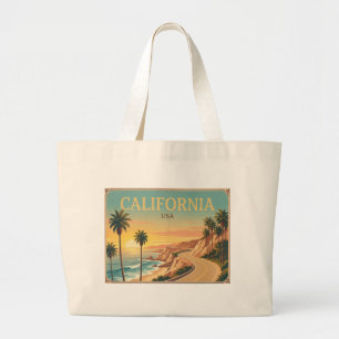 Sac vintage de voyage en Californie